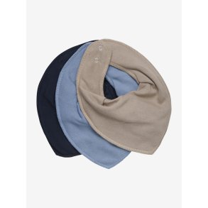 Bandana Bibs 3-Pack - Dark Navy