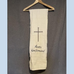 Badehndklde (70x140cm) - rets konfirmand