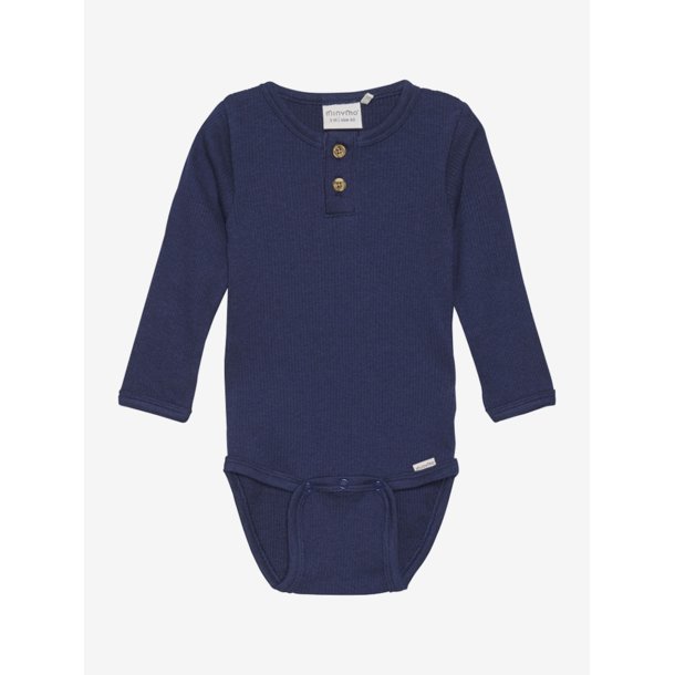 Body LS Rib - Dark Navy