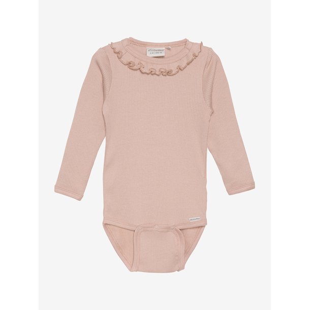 Body LS Rib - Misty Rose