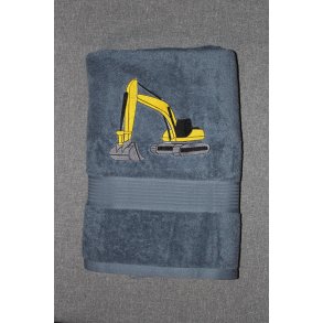 Badehndklde (70x140cm) - Gravemaskine