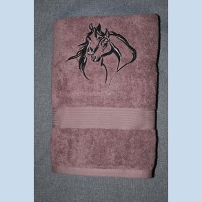 Badehndklde (70x140cm) - Heste